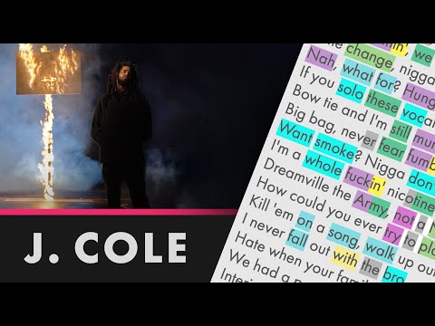 J. Cole - a m a r i - Lyrics, Rhymes Highlighted (235)