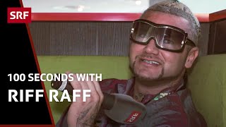 RiFF RAFF: 100 Seconds with the Rap shooting Star