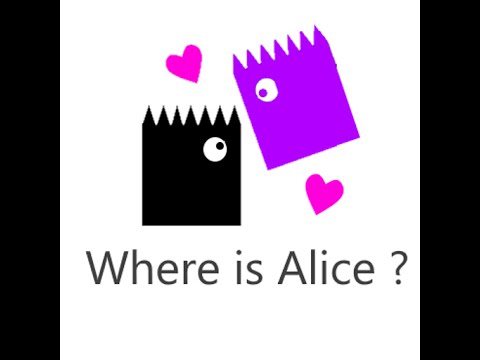Where is Alice ?Maze & puzzles