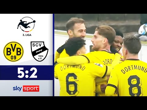 Pohlmann mit Vorlagen-Hattrick! | Borussia Dortmund II - SC Verl | Highlights - 3. Liga 2023/24