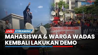 Mahasiswa & Warga Desa Wadas Kembali Lakukan Aksi Demo di Kantor Gubernur Jawa Tengah