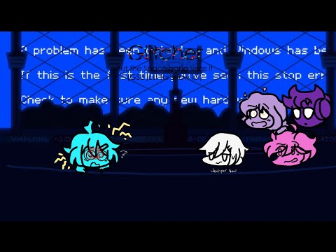 "There's an unknown virus located on KOU's systems..." (Glitcher but the Space Gang sings it)