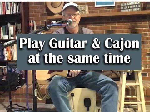 Cajon Kick Dual Kick Pedal System Demo - "Hard To Say"