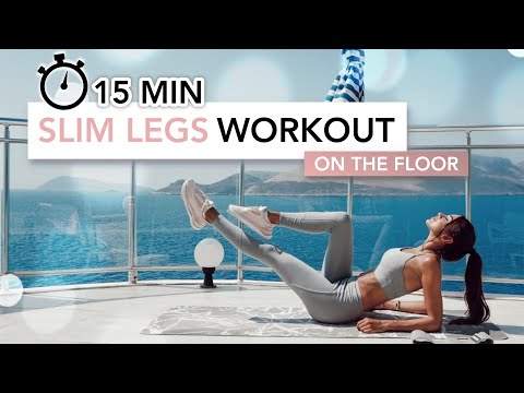 15 MIN SLIM LEGS WORKOUT ON THE FLOOR (No Squats, No Jumps) | Yerde Bacak İnceltme | Eylem Abaci