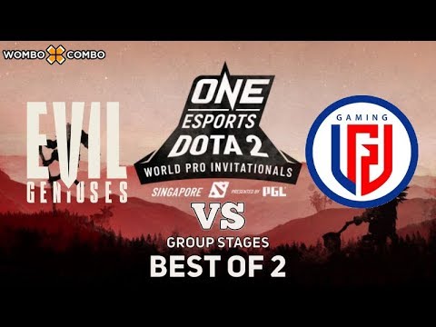 Evil Geniuses vs PSG.LGD (Bo2) GAME 1 | ONE Esports Dota 2 World Pro Invitational Singapore