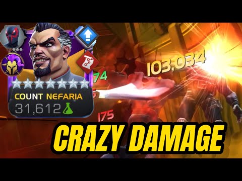COUNT NEFARIA is Insane! - So Much Damage | MCOC