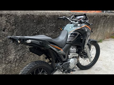 XRE 300 SEM TRASEIRA NO NATAL🎅 (SACADA SÓ O CANO)!!!