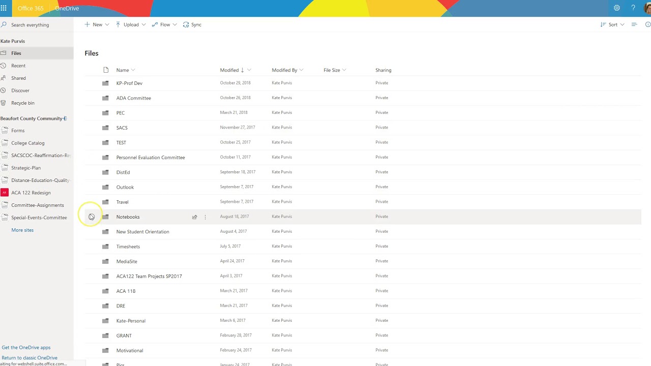 How do I download files from OneDrive?