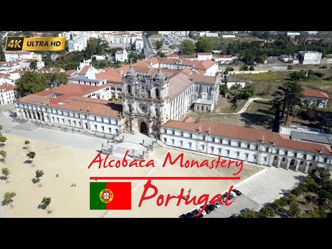 🇵🇹 Explore Alcobaça Monastery , Portugal | 4K Walking Tour of a Timeless UNESCO Gothic Masterpiece
