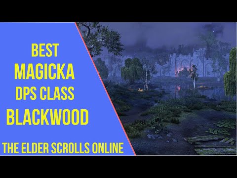 Best Magicka DPS Class ESO Blackwood