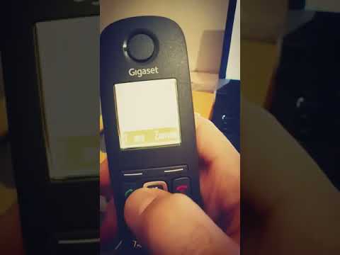 Gigaset E290 HX juoda video