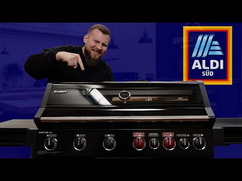 The new ALDI GAS GRILL 2025 [Enders Boston Black Pro 6 SIKR Turbo 2]