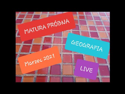 , title : 'MATURA PRÓBNA Marzec 2021 Geografia na 100 %'