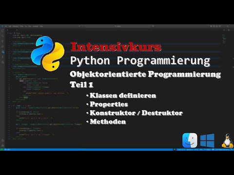 Intensivkurs Python Programmierung 🐍 - Objektorientierte Programmierung (Teil 1 / 4) | ITWorks4U