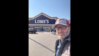 Live at Lowe’s if you are Bored