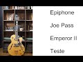 Epiphone Emperor II Joe Pass By Juka Fernandes