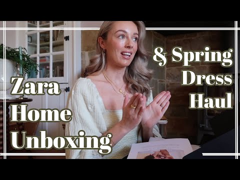 ZARA HOME UNBOXING + THE PERFECT SPRING DRESS HAUL // Fashion Mumblr Vlogs