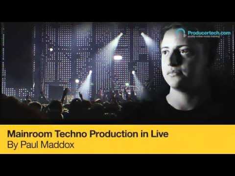 Free Download Mainroom Techno Production in Live TUTORiAL