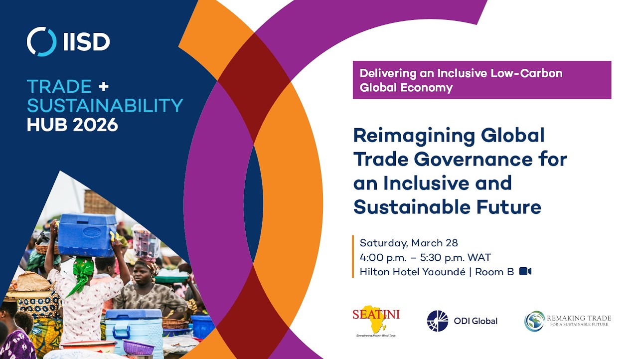 Reimagining Global Trade Governance for an Inclusive and Sustainable Future