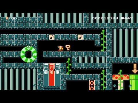 Captain Toad Pyramid ⚡️ by DasHexagon ⚡️ SUPER MARIO MAKER Raw GAMEPLAY