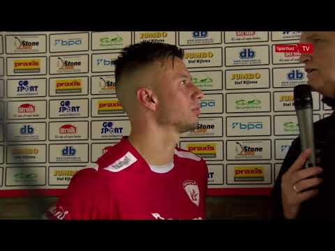 SportlustTV | Interview Mitch v d  Vlist na de wedstrijd Sportlust 46 - Zwaluwe 30