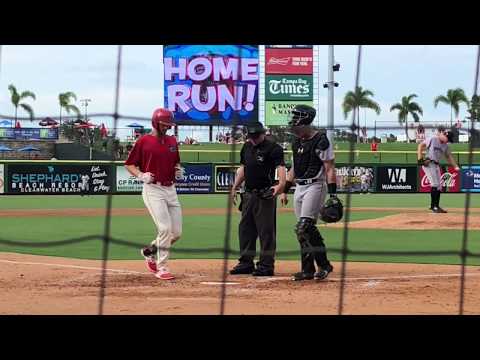 Madison Stokes hits a homer vs Marauders