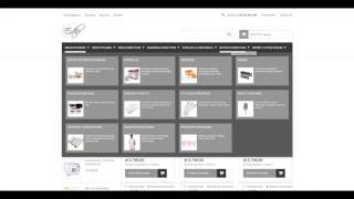 Responsive web shop