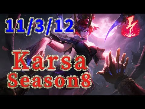RNG Karsa Evelynn Jungle vs Gragas Patch 8.20