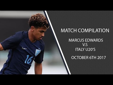 Marcus Edwards vs Italy U20's- 05/10/17 (HD)