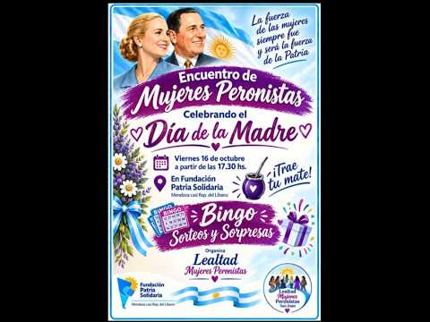 Fundación Patria Solidaria -  Día de la madre - actividad 16 de octubre