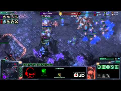 Club3D Showmatch - Team Infused v Alien Invasion- Game 6 - Daze (p) v Cytoplasm (z) - 1 / 2