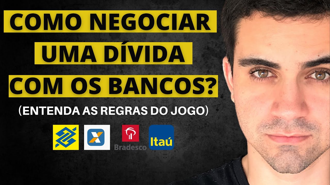 Como NEGOCIAR UMA DÍVIDA com os bancos, SEM PAGAR JUROS? |BANCO NÃO NEGOCIA COM BOM PAGADOR