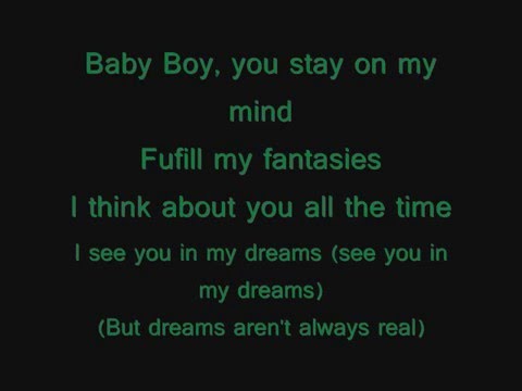 Beyonce ft. Sean Paul- Baby boy (Lyrics on screen)