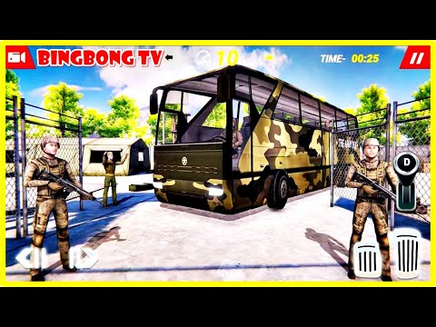 US Army Soldier Transport Duty 2019 - Offroad Bus Driving | Android Gameplay 2020