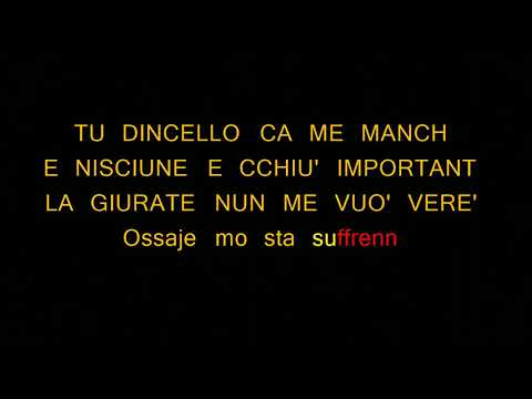 Enzo Riccardi Ft  Anthony  Nun Vo Fa Pace Karaoke con Testo 2021