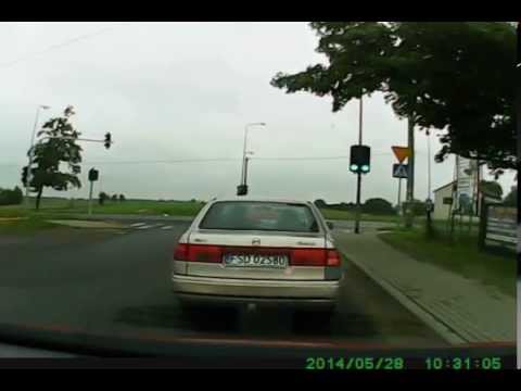 wypadek na DK2 w miejscowosci Broszków