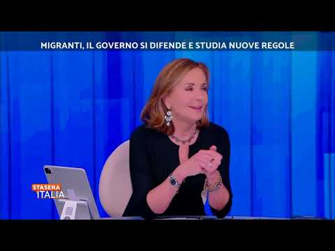 Michele Gubitosa ospite a "Stasera Italia" - Rete 4 - 07/03/2023