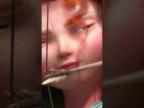Merida Competes in Archery 🏹 | Brave | Disney Kids