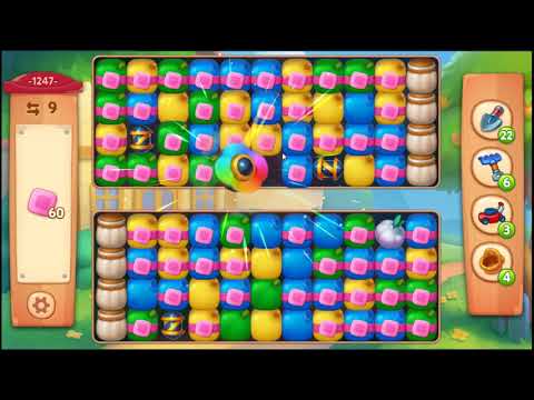 Farmscapes Level 1247 - NO BOOSTERS 🌻🚜🐔 | SKILLGAMING ✔️