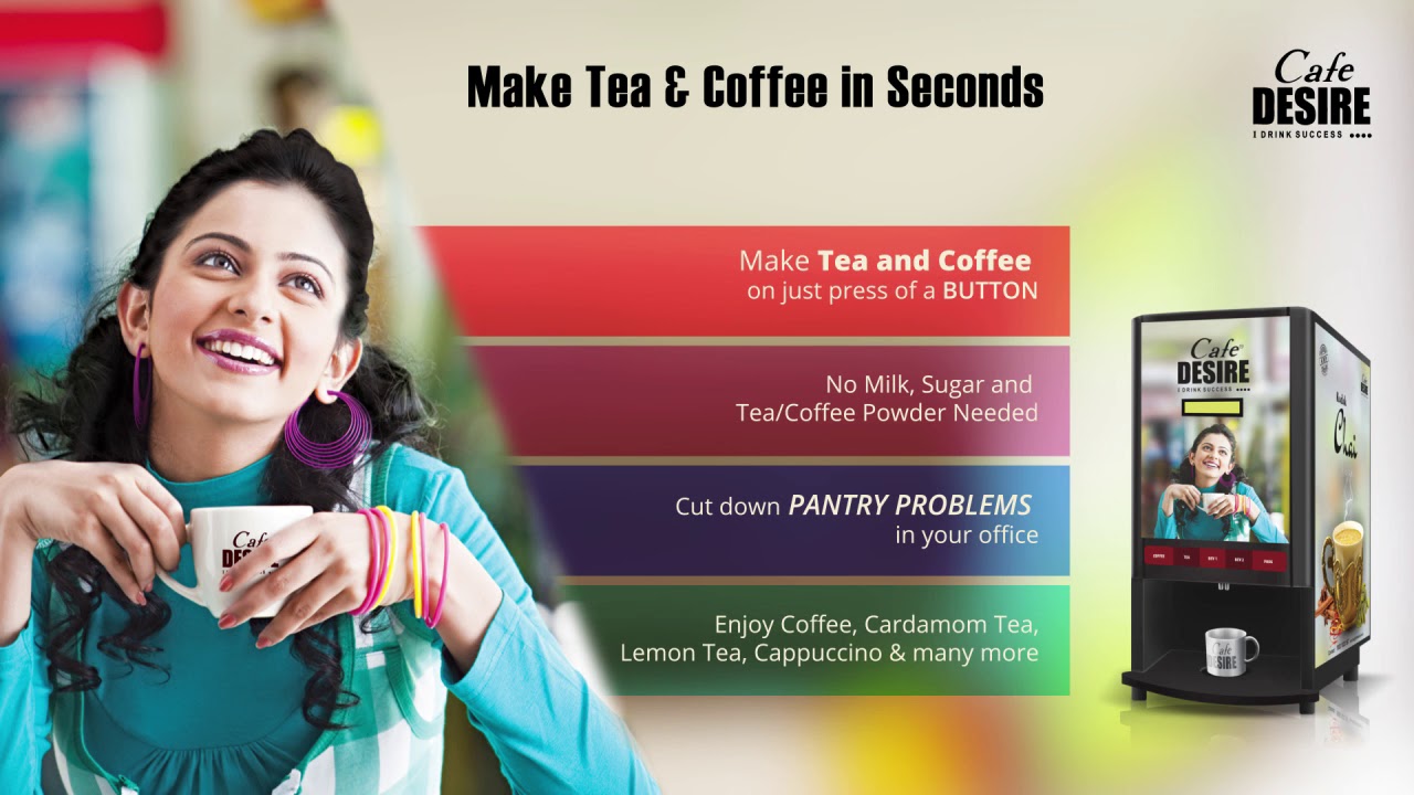 Coffee and Tea Vending Machine