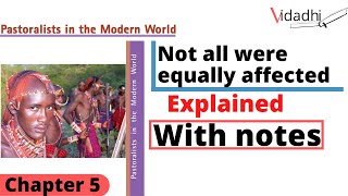 Not all were equally affected | pastoralists in The Modern World | class 9