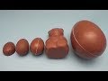 Opening Kinder Surprise Egg And HUGE JUMBO Mystery Chocolate Eggs Surprise Eggs 55