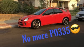 Dodge Neon srt-4 P0335 (crank position sensor) problem solved.
