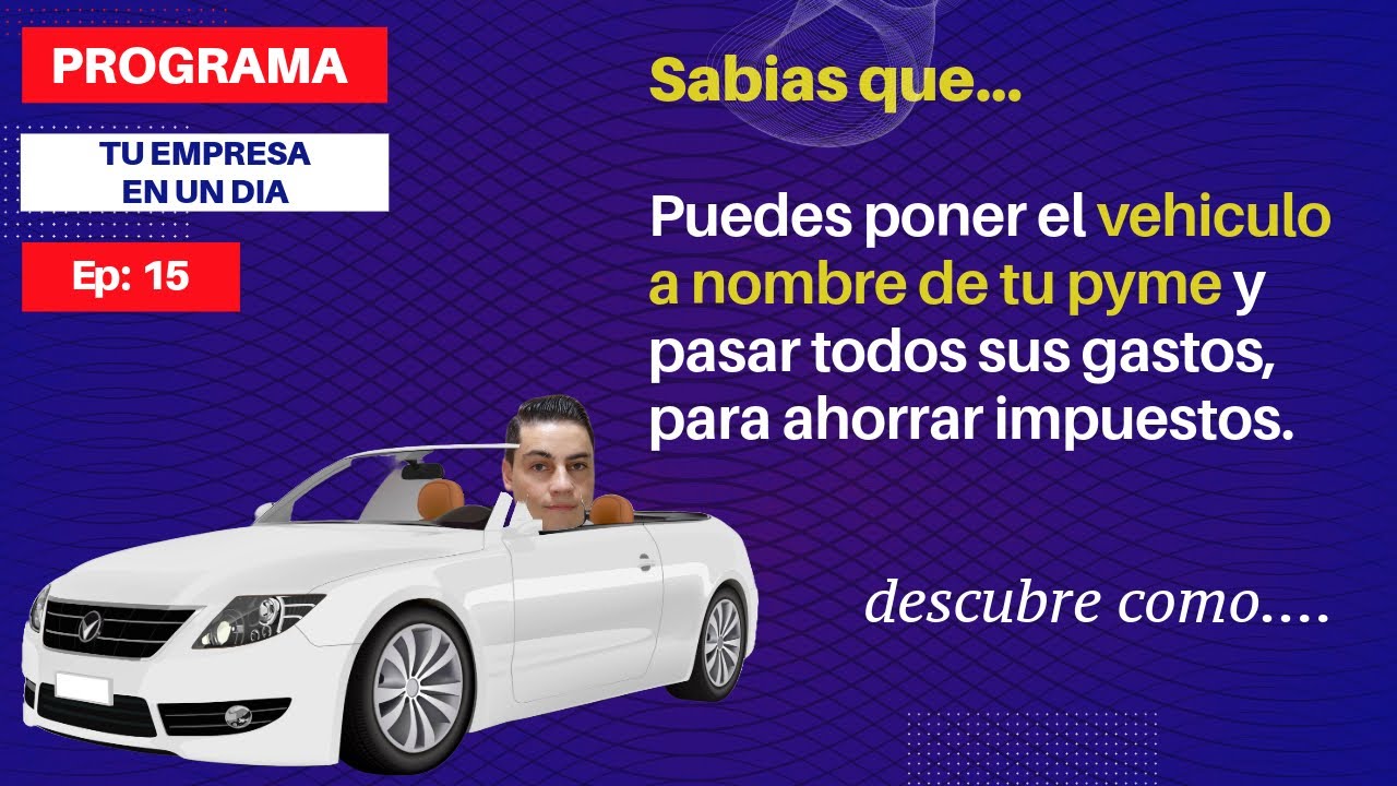 como ACREDITAR Mi VEHICULO como Gasto Aceptado en SII ✅EP 15  PROGRAMA Paso A Paso