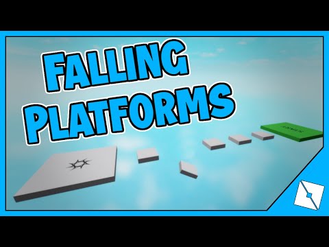 How to make a falling platform in Roblox studio!