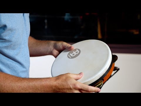 MEINL Percussion 10" Pandeiro Shell Tuned Goatskin Head - PA10AB-M