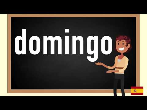 How to pronounce domingo  in Spanish