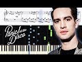 Panic At The Disco High Hopes Piano Tutorial SHEETS