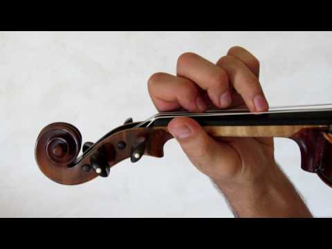 Volume 1 cours 065 / 133 - Gamme accordeur sur 2 cordes - Apprendre le Violon avec olivier Lesseur