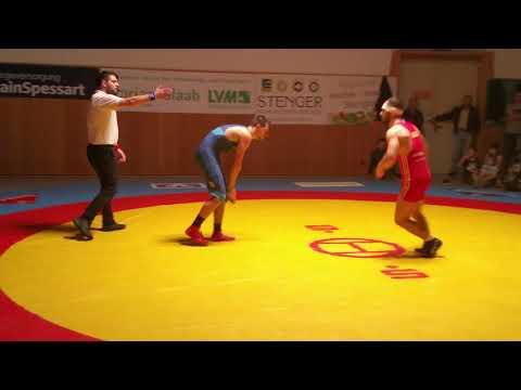 19.10.2019 RWG vs. SV Fahrenbach - 75kg Freistil: Ali Can Cakici vs Vadim Sacultan